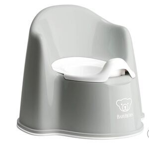 BabyBjörn Potty Chair, Gray/White Potty Training Toilet